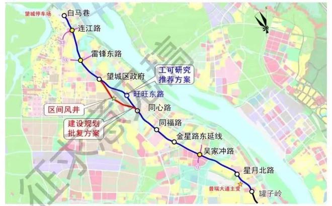 明确长沙多条地铁入选2024年省重点建设项目！(图6)